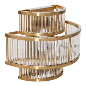 Fontaine Wall Sconce - Brass by Cafe Lighting and Living, a Wall Lighting for sale on Style Sourcebook