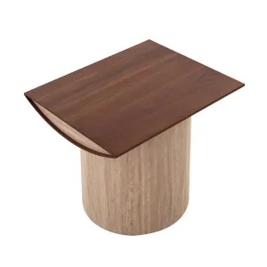 Ex Display - Dorit Side Table - Walnut by Interior Secrets - AfterPay Available by Interior Secrets, a Side Table for sale on Style Sourcebook