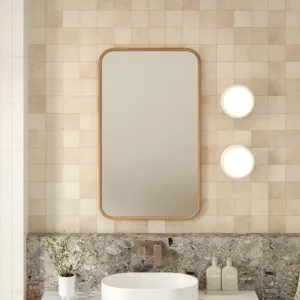 Ingrain Timber Framed Rectangular Mirror 600mm x 1000mm by Ingrain, a Vanity Mirrors for sale on Style Sourcebook