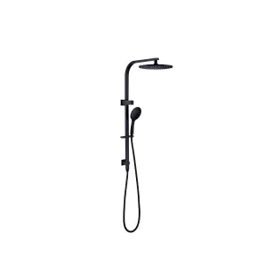 Nero Bianca Twin Shower Matte Black by Nero Tapware, a Shower Heads & Mixers for sale on Style Sourcebook