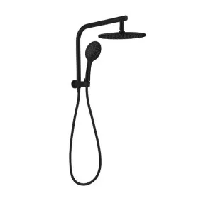 Nero Mecca 2 in 1 Twin Shower Matte Black by Nero Tapware, a Shower Heads & Mixers for sale on Style Sourcebook