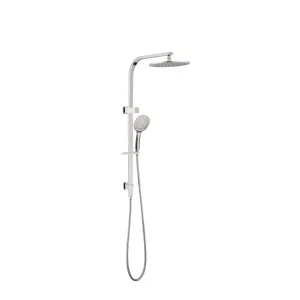 Nero Bianca Twin Shower Brushed Nickel by Nero Tapware, a Shower Heads & Mixers for sale on Style Sourcebook