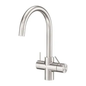 Nero Mecca 3 Way Filtered Mixer Tap Brushed Nickel by Nero Tapware, a Kitchen Taps & Mixers for sale on Style Sourcebook