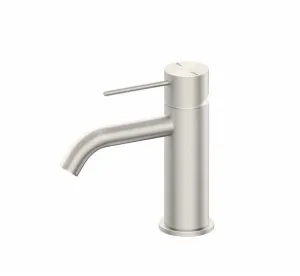 Nero Mecca Basin Mixer Brushed Nickel by Nero Tapware, a Bathroom Taps & Mixers for sale on Style Sourcebook