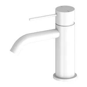 Nero Mecca Basin Mixer Matte White by Nero Tapware, a Bathroom Taps & Mixers for sale on Style Sourcebook