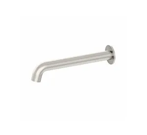 Nero Mecca Basin/Bath Spout Only 160mm Brushed Nickel by Nero Tapware, a Bathroom Taps & Mixers for sale on Style Sourcebook