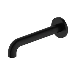 Nero Mecca Basin/Bath Spout Only 160mm Matte Black by Nero Tapware, a Bathroom Taps & Mixers for sale on Style Sourcebook