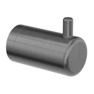 Nero Mecca Care 25mm Wall Hook Gunmetal by Nero Tapware, a Shelves & Hooks for sale on Style Sourcebook