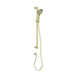 Nero Mecca Care 32mm Grab Rail and Adjustable Shower Rail Set 900mm Brushed Gold by Nero Tapware, a Shower Heads & Mixers for sale on Style Sourcebook