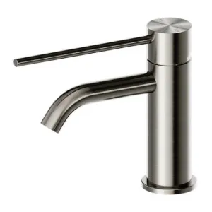 Nero Mecca Care Basin Mixer Brushed Nickel by Nero Tapware, a Bathroom Taps & Mixers for sale on Style Sourcebook