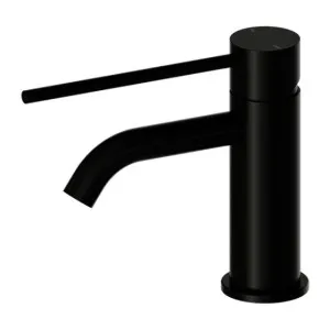 Nero Mecca Care Basin Mixer Matte Black by Nero Tapware, a Bathroom Taps & Mixers for sale on Style Sourcebook