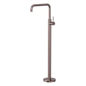 Nero Mecca Freestanding Bath Mixer Square Shape Brushed Bronze by Nero Tapware, a Bathroom Taps & Mixers for sale on Style Sourcebook