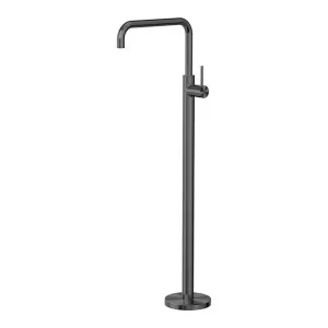 Nero Mecca Freestanding Bath Mixer Square Shape Gun Metal by Nero Tapware, a Bathroom Taps & Mixers for sale on Style Sourcebook