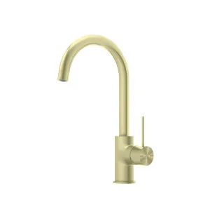 Nero Mecca Kitchen Mixer Brushed Gold by Nero Tapware, a Kitchen Taps & Mixers for sale on Style Sourcebook