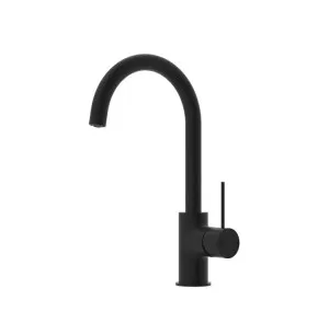 Nero Mecca Kitchen Mixer Matte Black by Nero Tapware, a Kitchen Taps & Mixers for sale on Style Sourcebook