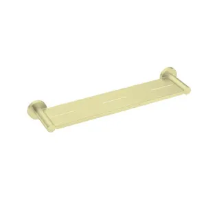 Nero Mecca Metal Shower Shelf Brushed Gold by Nero Tapware, a Shelves & Hooks for sale on Style Sourcebook