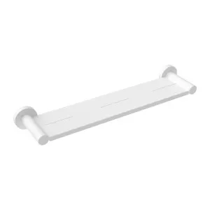 Nero Mecca Metal Shower Shelf Matte White by Nero Tapware, a Shelves & Hooks for sale on Style Sourcebook