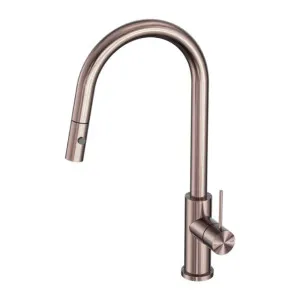 Nero Mecca Pull Out Sink Mixer With Vegie Spray - Brushed Bronze by Nero Tapware, a Kitchen Taps & Mixers for sale on Style Sourcebook