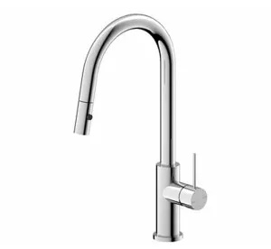 Nero Mecca Pull Out Sink Mixer With Vegie Spray Chrome by Nero Tapware, a Kitchen Taps & Mixers for sale on Style Sourcebook