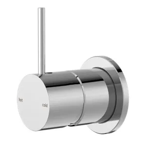 Nero Mecca Shower Mixer 60mm Handle Up Plate Chrome by Nero Tapware, a Bathroom Taps & Mixers for sale on Style Sourcebook