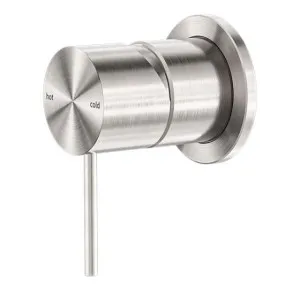 Nero Mecca Shower Mixer 60mm Plate Brushed Nickel by Nero Tapware, a Bathroom Taps & Mixers for sale on Style Sourcebook