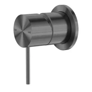 Nero Mecca Shower Mixer 60mm Plate Gunmetal by Nero Tapware, a Bathroom Taps & Mixers for sale on Style Sourcebook