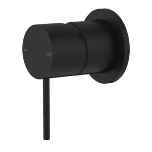 Nero Mecca Shower Mixer 60mm Plate Matte Black by Nero Tapware, a Bathroom Taps & Mixers for sale on Style Sourcebook