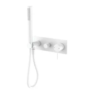 Nero Mecca Shower Mixer Divertor System Matte White by Nero Tapware, a Bathroom Taps & Mixers for sale on Style Sourcebook