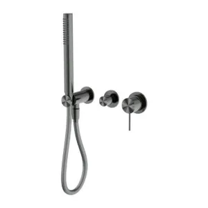 Nero Mecca Shower Mixer Divertor System Separate Back Plate Gun Metal by Nero Tapware, a Bathroom Taps & Mixers for sale on Style Sourcebook