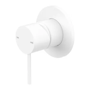 Nero Mecca Shower Mixer Matte White by Nero Tapware, a Bathroom Taps & Mixers for sale on Style Sourcebook