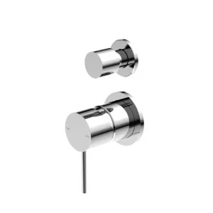 Nero Mecca Shower Mixer With Divertor Separate Back Plate Chrome by Nero Tapware, a Bathroom Taps & Mixers for sale on Style Sourcebook