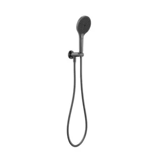 Nero Mecca Shower On Bracket With Air Shower II Gun Metal by Nero Tapware, a Shower Heads & Mixers for sale on Style Sourcebook