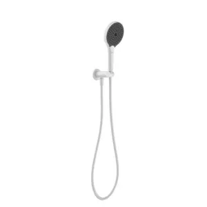 Nero Mecca Shower On Bracket With Air Shower II Matte White by Nero Tapware, a Shower Heads & Mixers for sale on Style Sourcebook