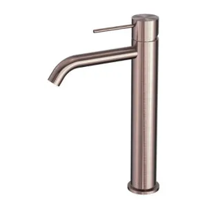 Nero Mecca Tall Basin Mixer Brushed Bronze by Nero Tapware, a Bathroom Taps & Mixers for sale on Style Sourcebook