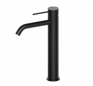 Nero Mecca Tall Basin Mixer Matte Black by Nero Tapware, a Bathroom Taps & Mixers for sale on Style Sourcebook