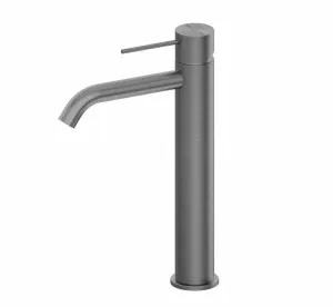 Nero Mecca Tall Basin Mixer Gun Metal by Nero Tapware, a Bathroom Taps & Mixers for sale on Style Sourcebook
