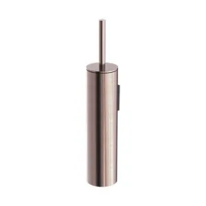 Nero Mecca Toilet Brush Holder Brushed Bronze by Nero Tapware, a Toilet Brushes & Sets for sale on Style Sourcebook