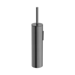 Nero Mecca Toilet Brush Holder Gun Metal by Nero Tapware, a Toilet Brushes & Sets for sale on Style Sourcebook