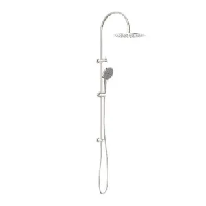 Nero Mecca Twin Shower With Air Shower II - Brushed Nickel by Nero Tapware, a Shower Heads & Mixers for sale on Style Sourcebook