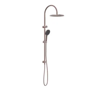 Nero Mecca Twin Shower with Air Shower II Brushed Bronze by Nero Tapware, a Shower Heads & Mixers for sale on Style Sourcebook