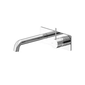 Nero Mecca Wall Basin/Bath Mixer Handle Up 185mm Chrome by Nero Tapware, a Bathroom Taps & Mixers for sale on Style Sourcebook