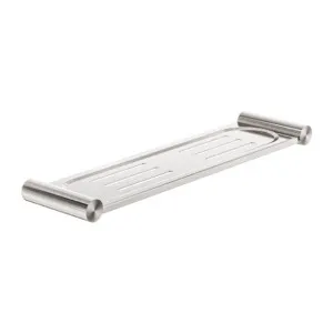 Nero New Mecca Metal Shower Shelf Brushed Nickel by Nero Tapware, a Shelves & Hooks for sale on Style Sourcebook
