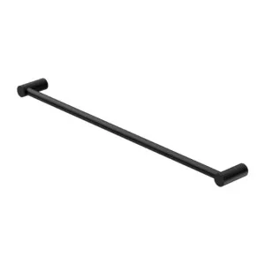 Nero New Mecca Single Towel Rail 800mm Matte Black by Nero Tapware, a Towel Rails for sale on Style Sourcebook