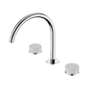 Nero Serenity Bath/Kitchen Set Arc Spout With Carrara Handle Chrome by Nero Tapware, a Bathroom Taps & Mixers for sale on Style Sourcebook