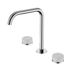 Nero Serenity Bath/Kitchen Set Edge Spout With Carrara Handle Chrome by Nero Tapware, a Bathroom Taps & Mixers for sale on Style Sourcebook
