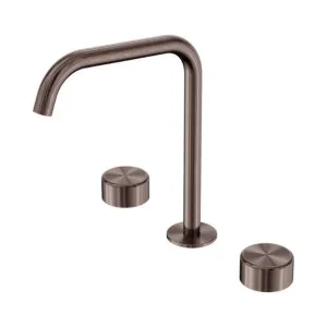 Nero Serenity Bath/Kitchen Set Edge Spout With Metal Handle Brushed Bronze by Nero Tapware, a Bathroom Taps & Mixers for sale on Style Sourcebook