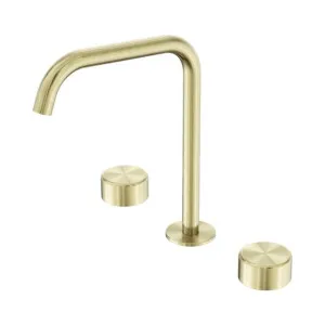 Nero Serenity Bath/Kitchen Set Edge Spout With Metal Handle Brushed Gold by Nero Tapware, a Bathroom Taps & Mixers for sale on Style Sourcebook