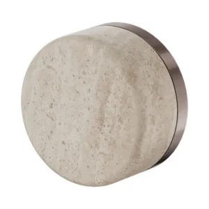Nero Serenity Progressive Shower Mixer With Rome Travertine Handle Brushed Bronze by Nero Tapware, a Bathroom Taps & Mixers for sale on Style Sourcebook