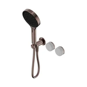 Nero Serenity Progressive Shower System With Carrara Handle And Serenity Hand Shower Brushed Bronze by Nero Tapware, a Bathroom Taps & Mixers for sale on Style Sourcebook