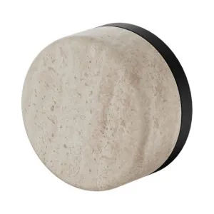 Nero Serenity Progressive Shower Mixer With Rome Travertine Handle Matte Black by Nero Tapware, a Bathroom Taps & Mixers for sale on Style Sourcebook